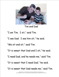 Free Stories for Kindergarten Readers Levels 11 to 15